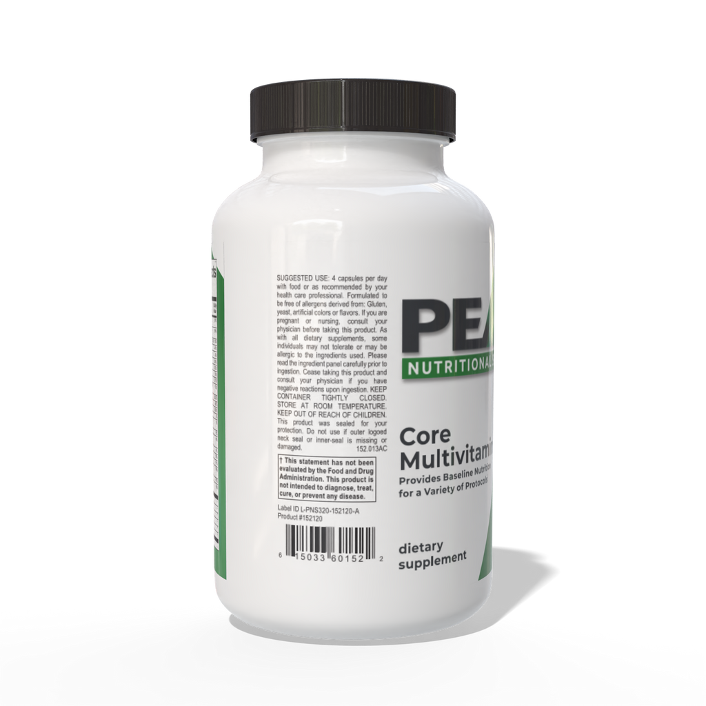 PEAK_Core_Multivitamin_Info